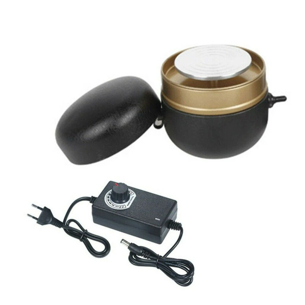 Mini Electric Pottery Wheel Ceramic Machine 6cm Work Clay Art Craft DIY Machine Professional For Kids Children