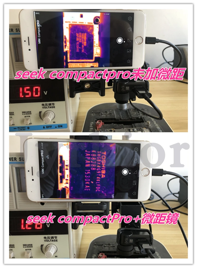 Seek Thermal Camera Imaging Macro Lens Focus Lens for Mobile Phone Maintenance Motherboard Infrared Focusing Amplification