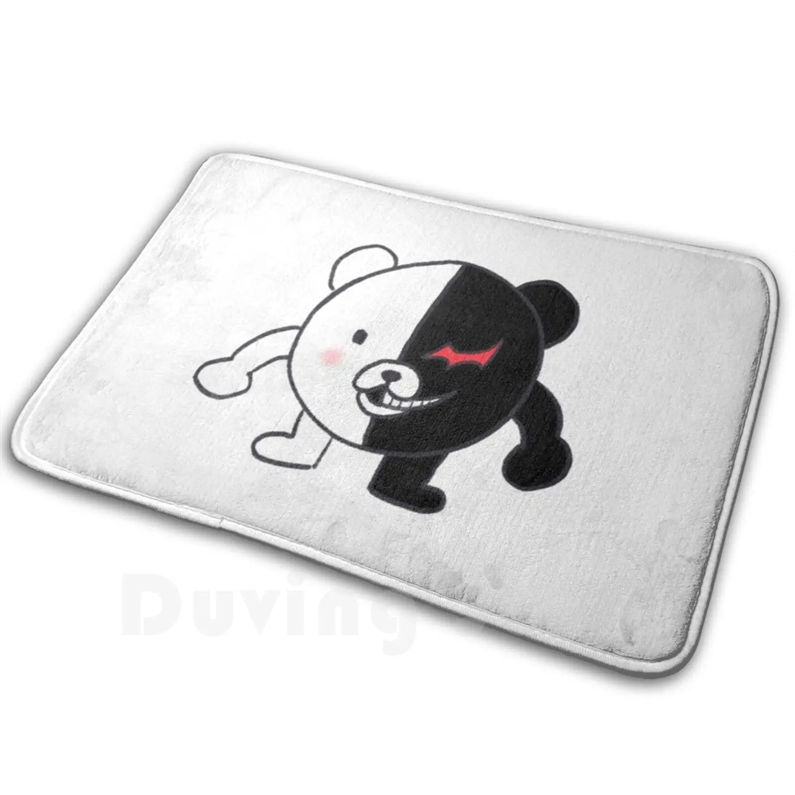 Ball Monokuma Alfombra Alfombra Cojín Suave Monokuma Ball Monokuma Danganronpa Sdr2 Udg