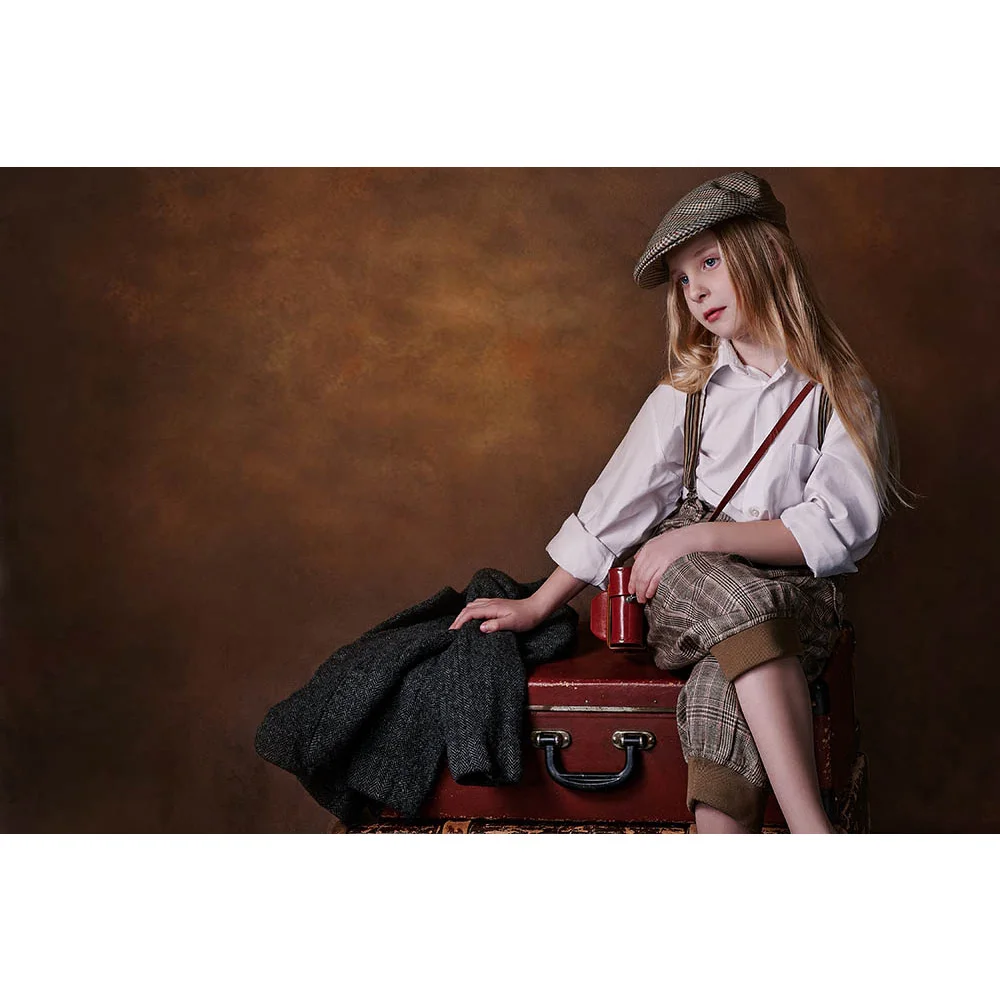 Dark Brown Texture Backdrop Photocall Abstract Birthday Portrait Background Retro Wedding Bridal Shower Photography Studio Props