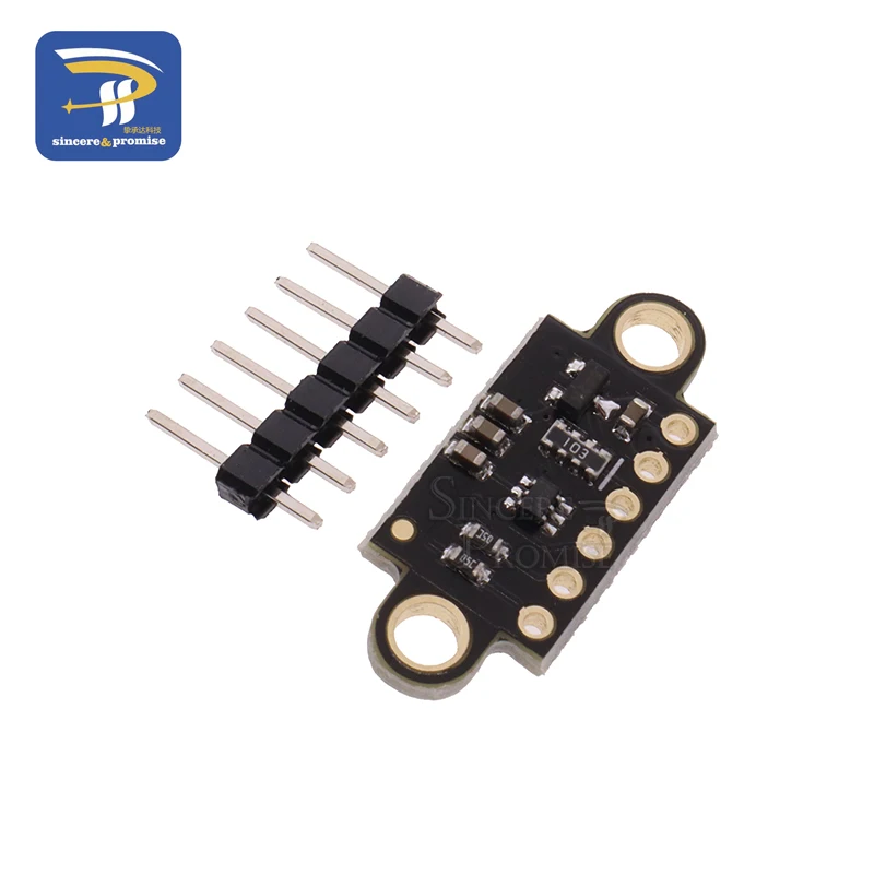 VL53L1X Laser Ranging Flight Time Sensor Module 3V-5V Distance 400cm Measurement Extension Board Module For Arduino