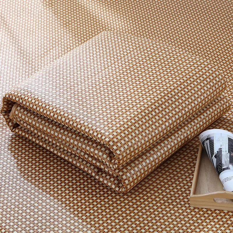 Japanese Style Tatami Mat Rattan Jute Floor Mat Thick Living Room Summer Cool Sleeping Mat Baby Play Mat Foldable Customized