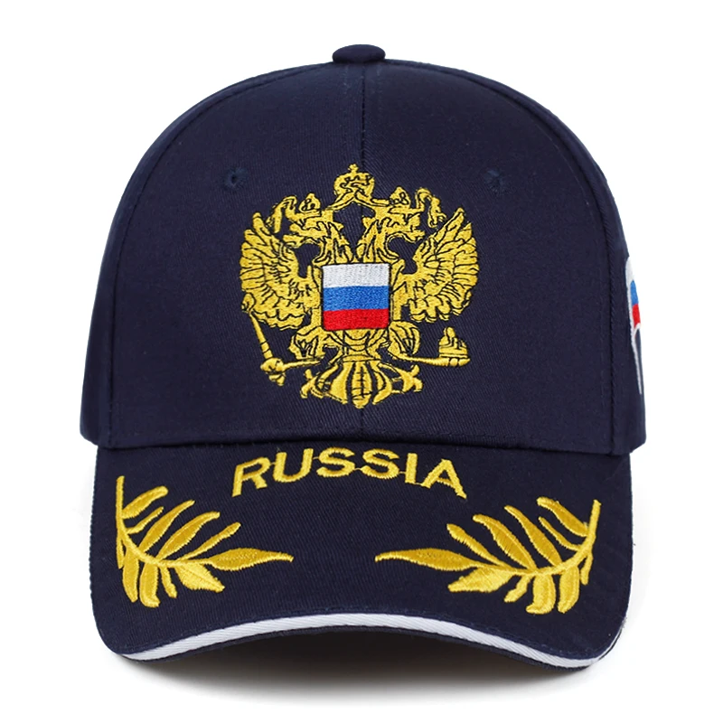 New fashion RUSSIA embroidered baseball cap fashion outdoor visor hat men women casual hats adjustable %cotton sports caps