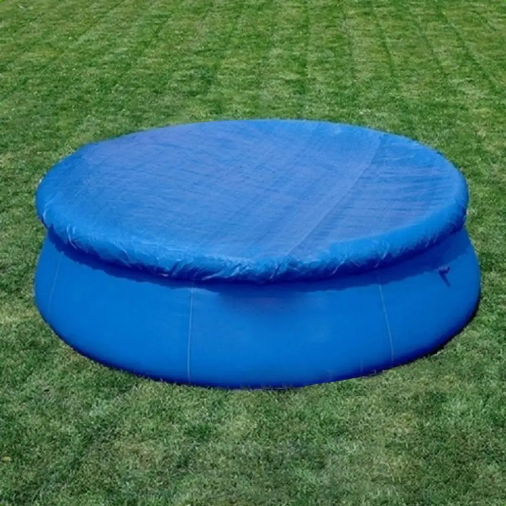 183cm Swimming Pool Cover Dust Cover Pool Cover Round Rainproof Pool Cover Solar Tarpaulin Swimming Pool Protection Cover
