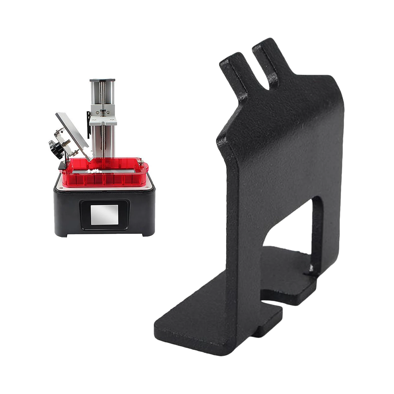 Serbatoio iva in resina con supporto antigoccia interamente in metallo per la maggior parte delle stampanti 3D LCD SLA da 5.5 "/6"