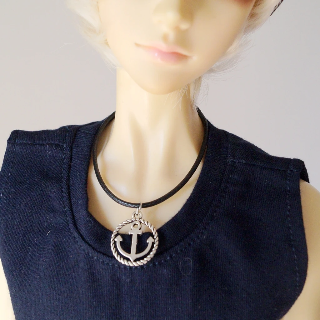 BJD OOAK Silver Color Necklace For 1/4 17