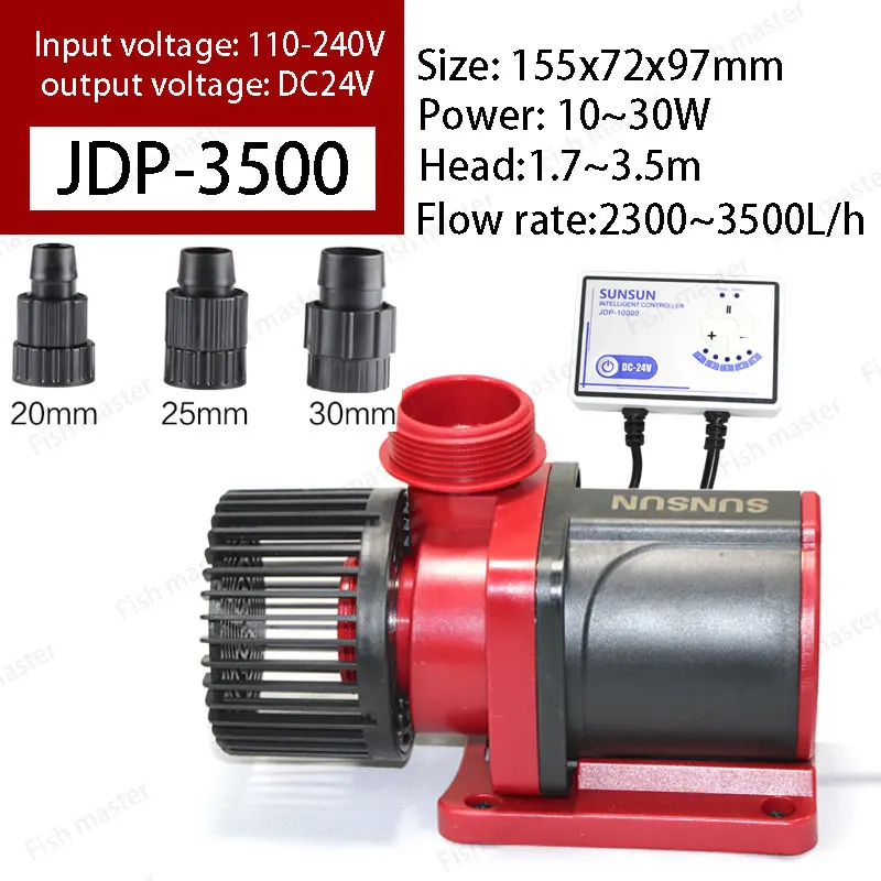 SUNSUN DC variable frequency water pump flow adjustable