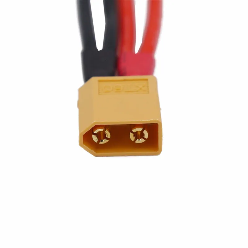 XT60 Parallel Battery Connector Cable Dual Extension Y Splitter 16AWG 15cm Silicone Wire