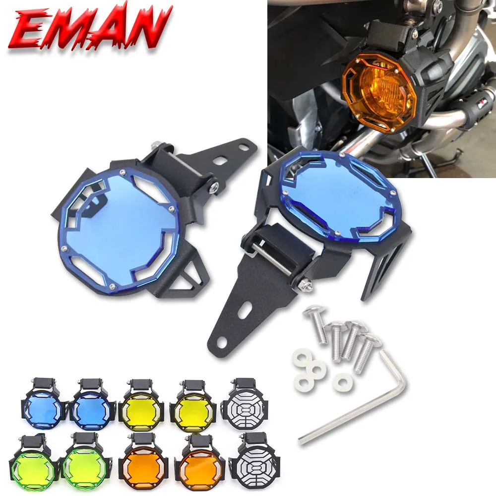 R1250GS Fog Light Cove Motorcycle Flipable Guard Lamp Protector Fit For BMW R1200GS R1200 GS ADV LC F850GS G310GS S1000XR F750GS