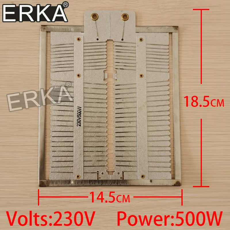 ERKA Toasted sandwich hot wire Aberdeen  plates  Accessories Toaster Mica heating sheet High Temperature Heating Plate 220V