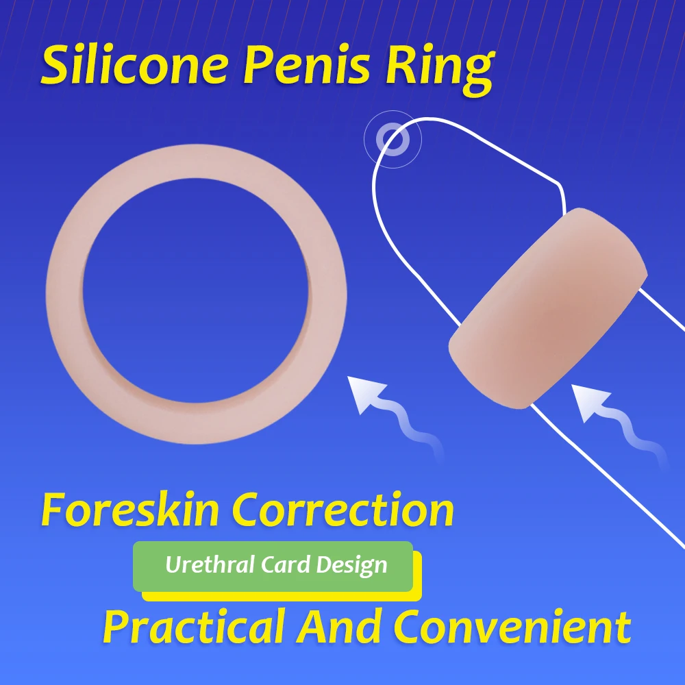 EXVOID 2PCS Delay Ejaculation Sex Toys for Men Sex Shop Elastic Penis Sleeve Ring Cock Silicone Ring Penis Erection