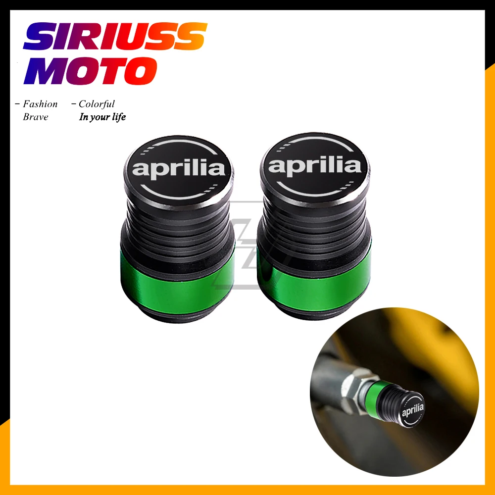 Motorcycle Accessories Wheel Tire Valve Caps Covers Case for Aprilia Rim RSV4 GPR TERRA 150 Tuono SR MAX300