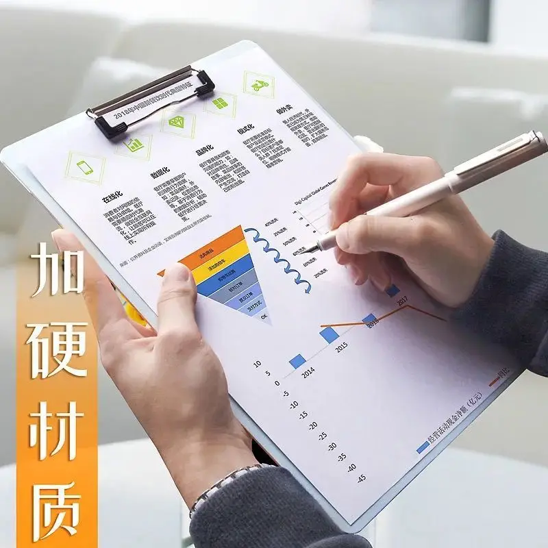 Cartella per banconote in plastica