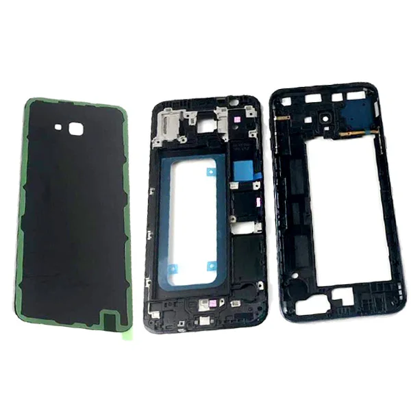 Full housing For Samsung Galaxy J4+ 2018 J4 Plus J415 J415F J415FN Housing Front Frame Middle Frame+Battery housing+Camera Lens