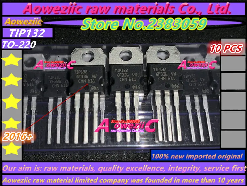 

Aoweziic 2016 + 100 новый импортный оригинальный транзистор TIP132 TO-220 Darlington