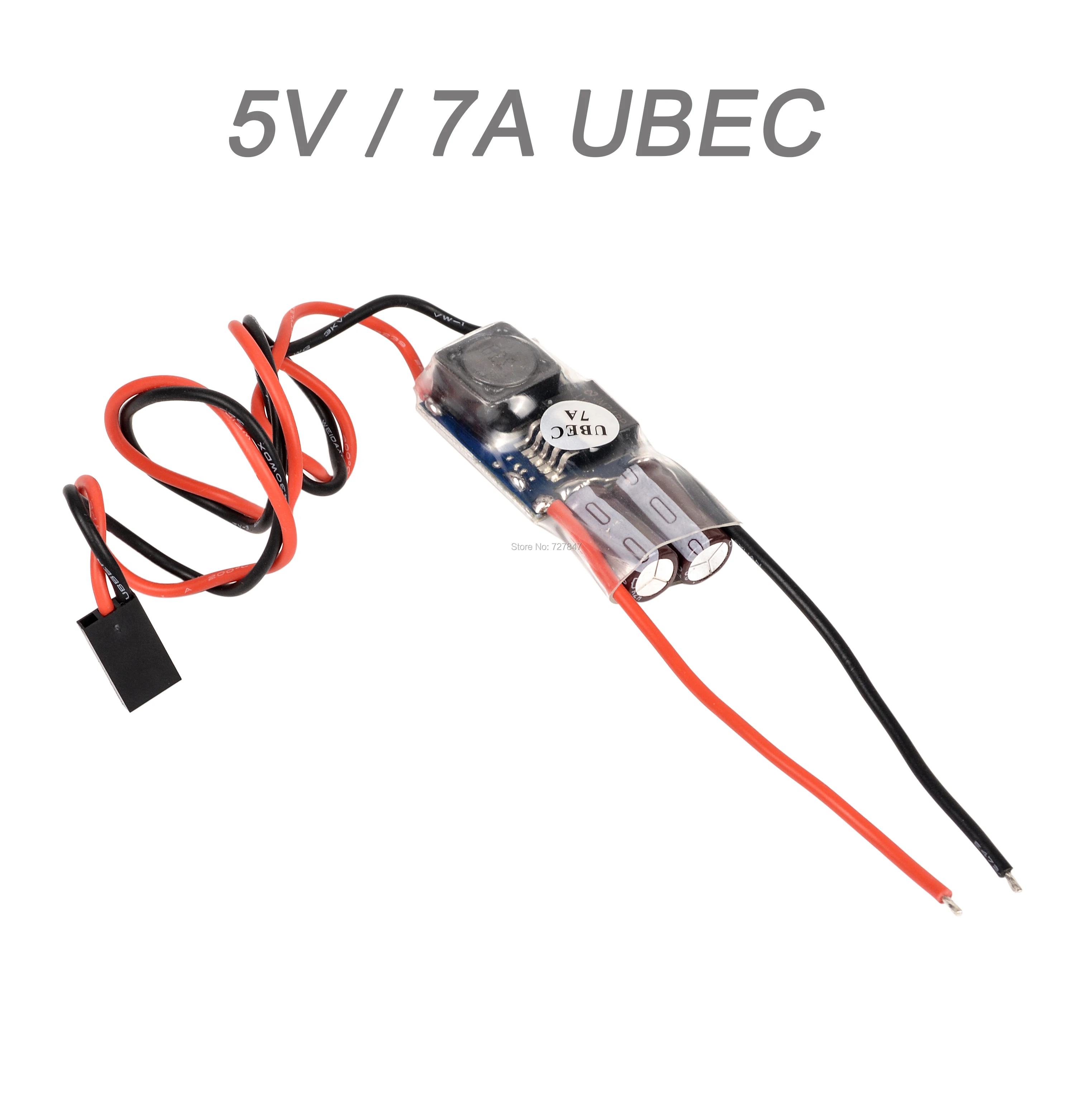 FPV RC UBEC 5V 3A 5A 7A 15A 5V/3A/5A/7A/15A più basso RF Noise BEC Full schermatura Antijamming Switching Regulator