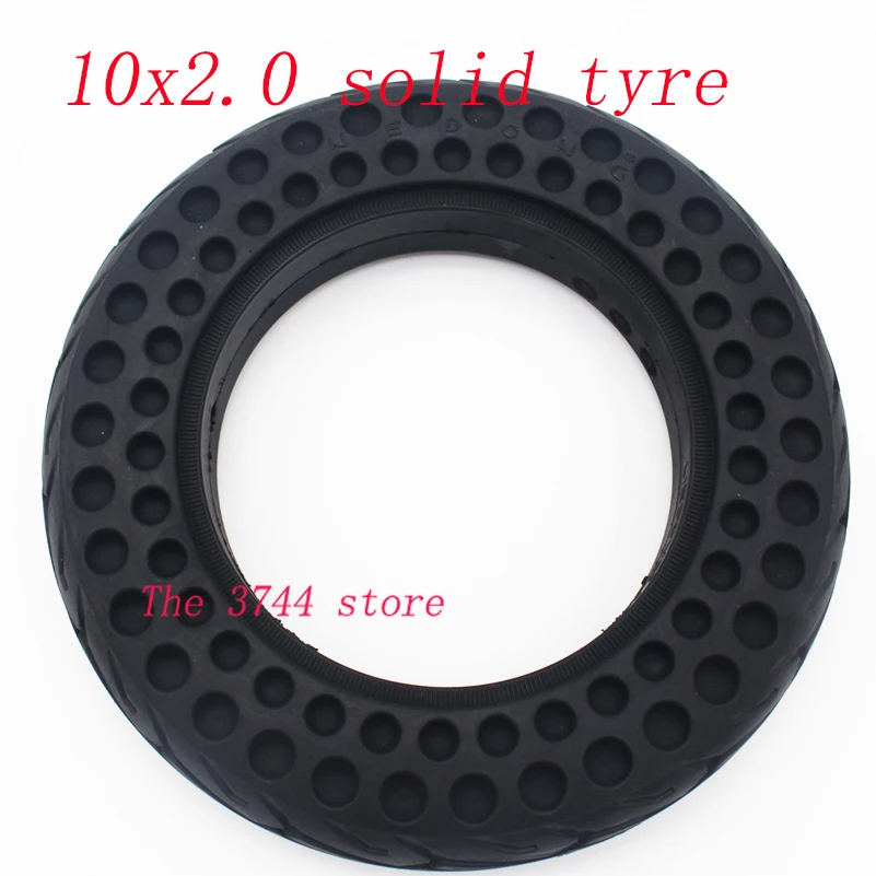 10 Inch Good Quality 10x2.0 solid tyre 10*2.0  Honeycomb Solid Tyre  Electric Scooter Wheel Explosion-Proof Tire Accessoriess