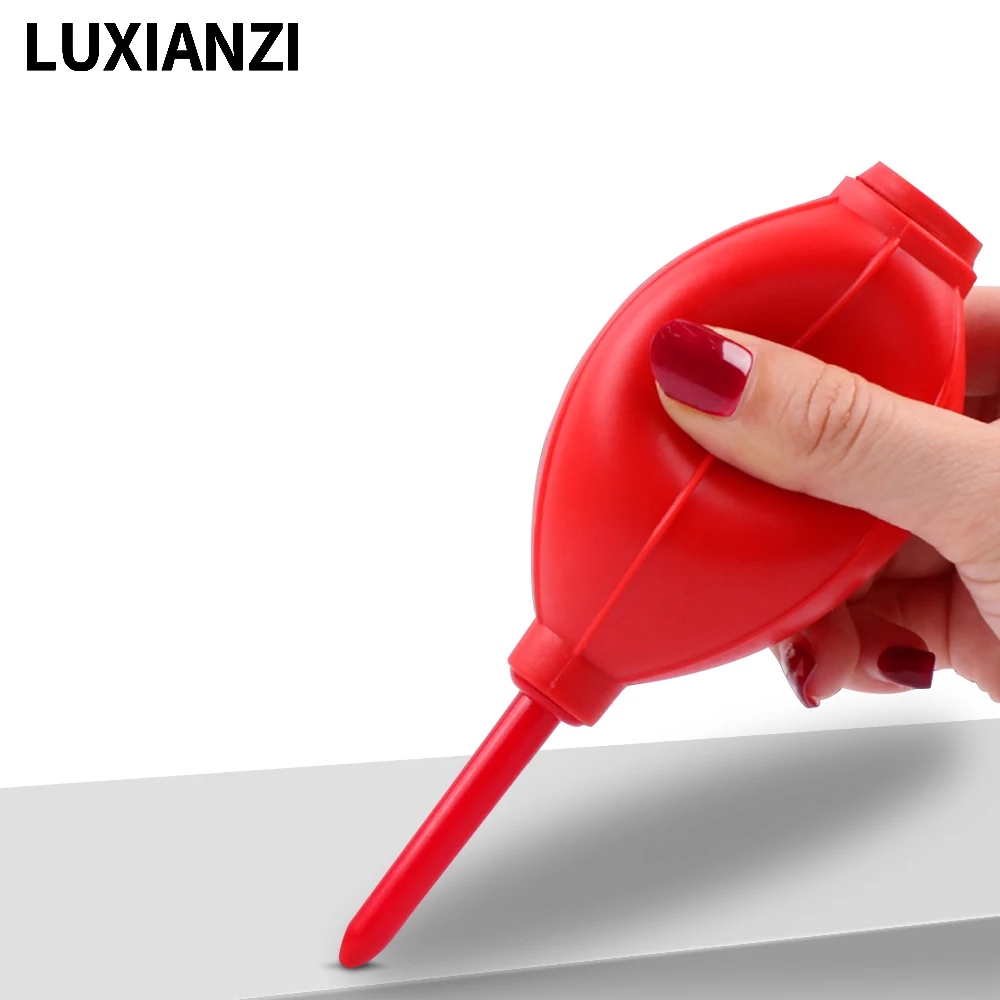 Luxianzi 1pc universal poeira soprador de limpeza de borracha para dslr canon sony câmera dv e teclado do computador soprador poeira ferramenta mais limpa