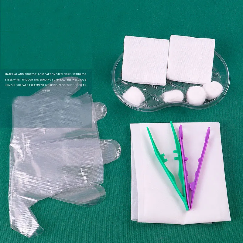 

Medical disposable debridement and dressing dressing package wound care package surgical sterilization suture embedding thread c