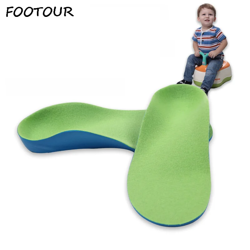 

FOOTOUR Orthopedic Insoles Breathable Children insoles Flat Feet Arch Support Kids Shoe Foot Care Insert Orthotic Insoles Pads