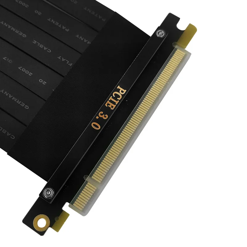 Высокоскоростной кабель PCIe Riser 3,0 X16, гибкий удлинитель GUP на 180 градусов для видеокарт, варианты длины 10–100 см