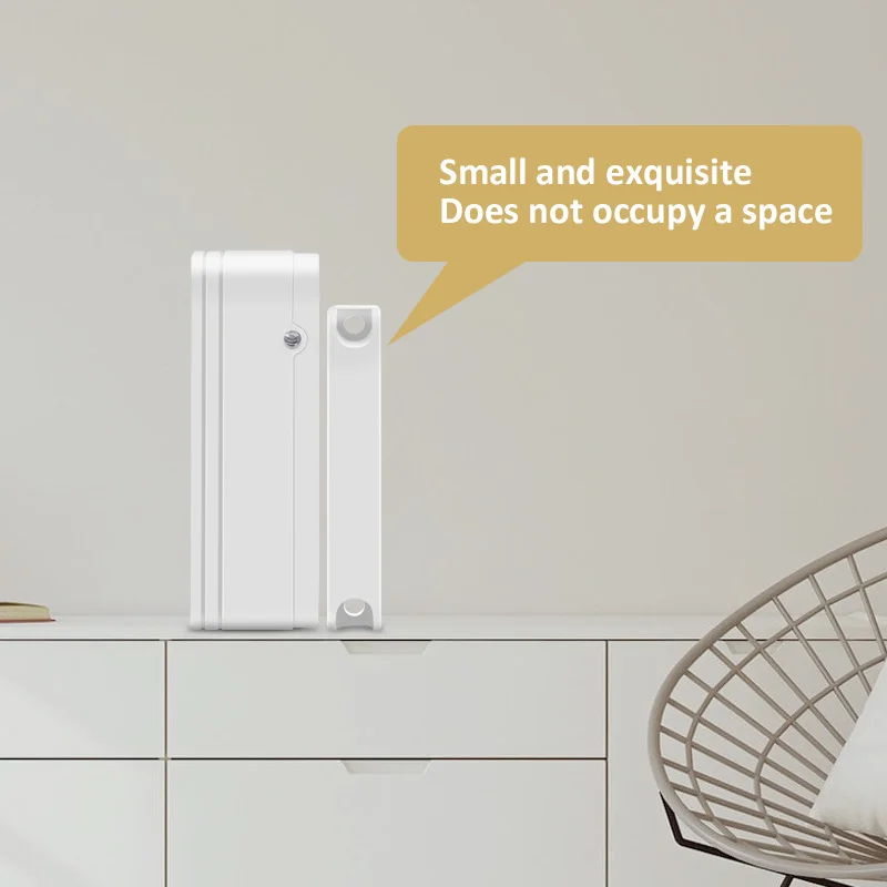 3pcs Mini Wireless 433MHz / 868MHz Indoor Door Sensor Detector Magnetic Sensor for Focus Alarm Panel Smart Life Security Protect