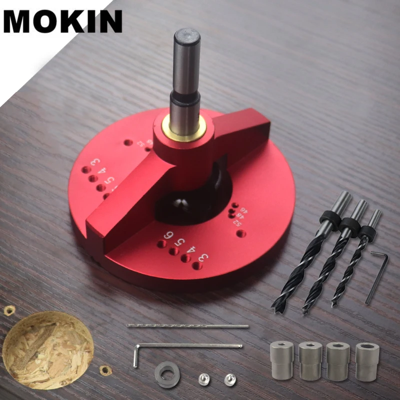 

Woodworking Concealed Cabinet Door Hinge Jig 35mm Drilling Dowel Jig Hole Puncher Locator For Furniture Connection Tools