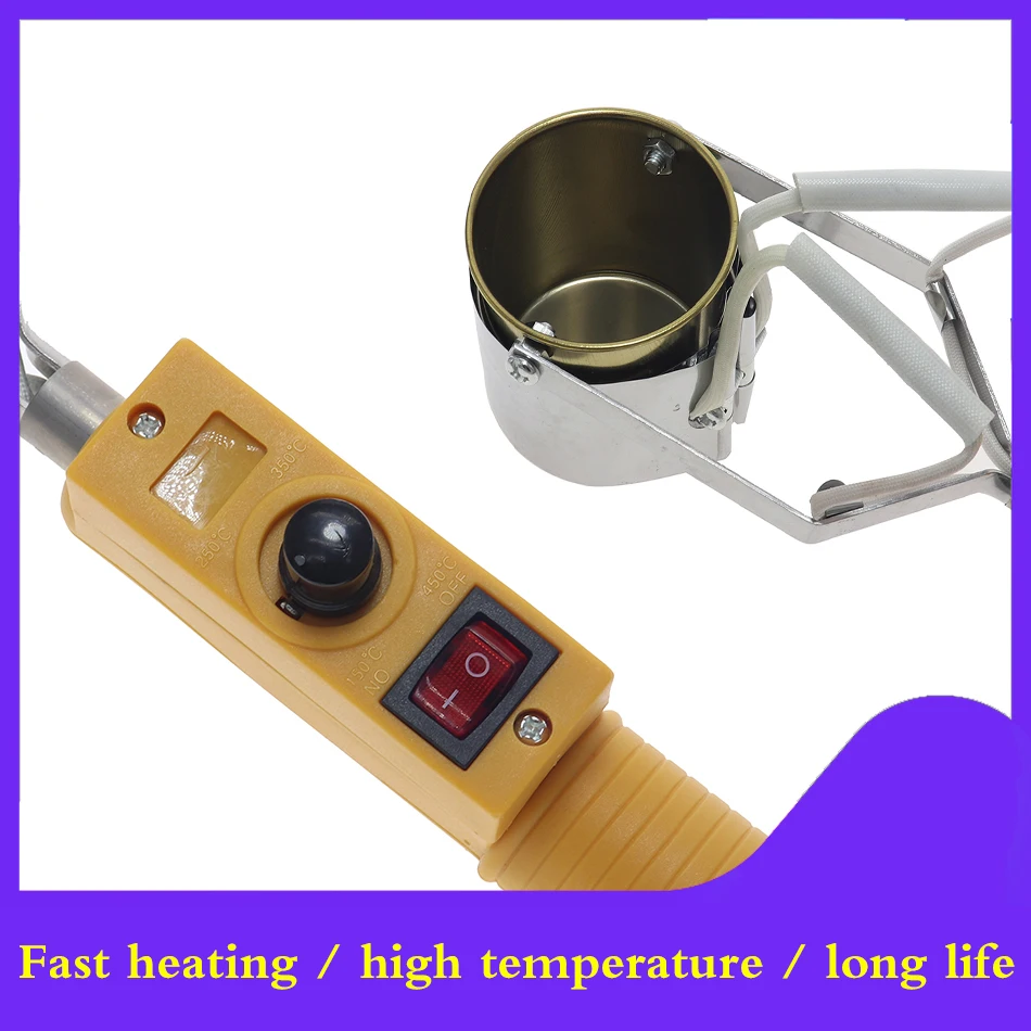 Portable constant temperature tin melting furnace tin plate tin furnace  250W 380W metal melting furnaces, small melting furnace