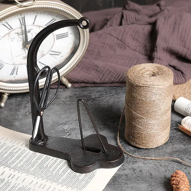 Sewing Machine Rope Winder Figurines Country Window Display Props Decoration DIY Handmade Props Flower Shop Cafe Home Ornaments