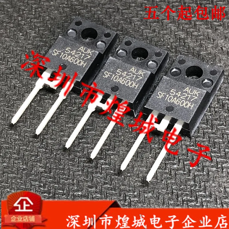 Original 5PCS/ SF10A600H  TO-220F 600V 10A