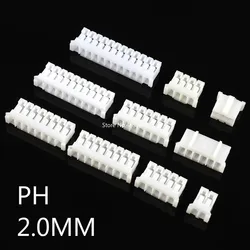 50Pcs PH2.0 2mm Housing Connectors PH-Y Plastic Shell Plug Wire Cable Connector 2.0mm Pin Header