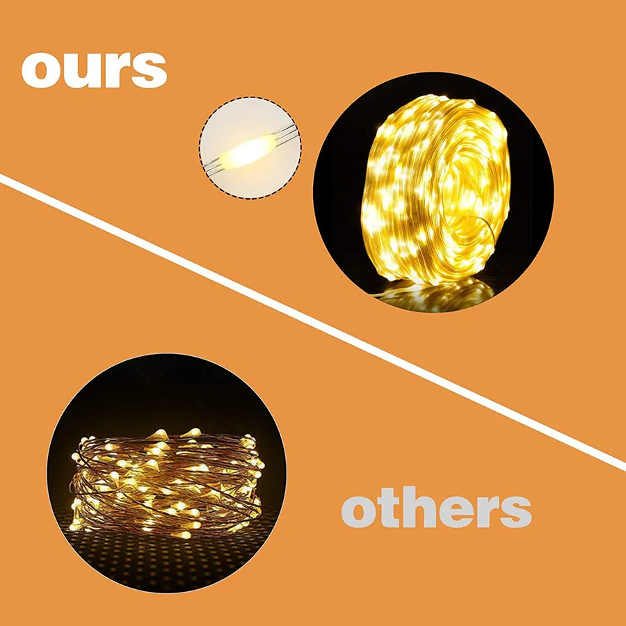 20M 50M 100M Outdoor LED Rope String Light Ultra Bright PVC Tube Fairy Garland Light for Xmas Garden Yard Path Tree Decor