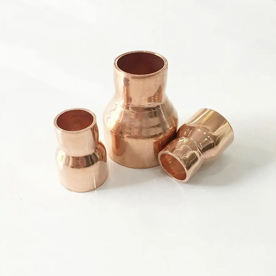 

19mmX16mm Inner Diameter Copper End Feed Straight Reducing Coupling Plumbing Fitting Scoket Weld Water Gas Oil