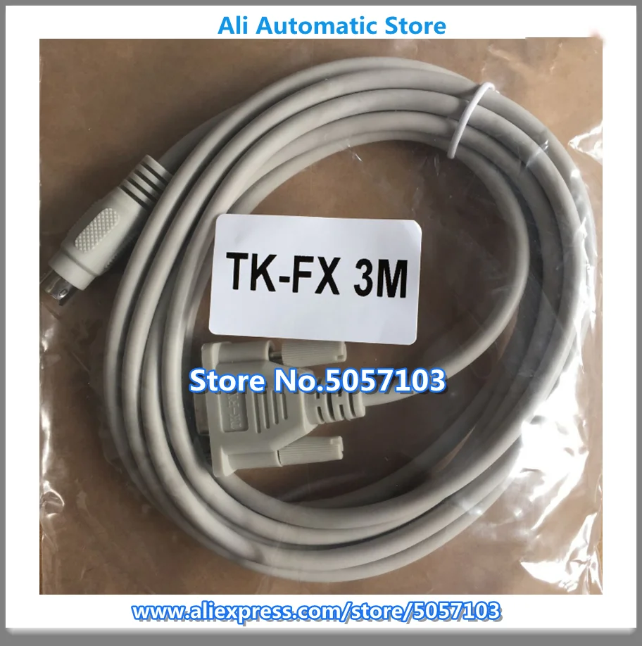 TK-FX Cable Used For WENVIEW WEINTEK TK TK6070IQ TK6071IP TK6071IQ TK6070IP Communicat Mitsubish FX Sieries PLC