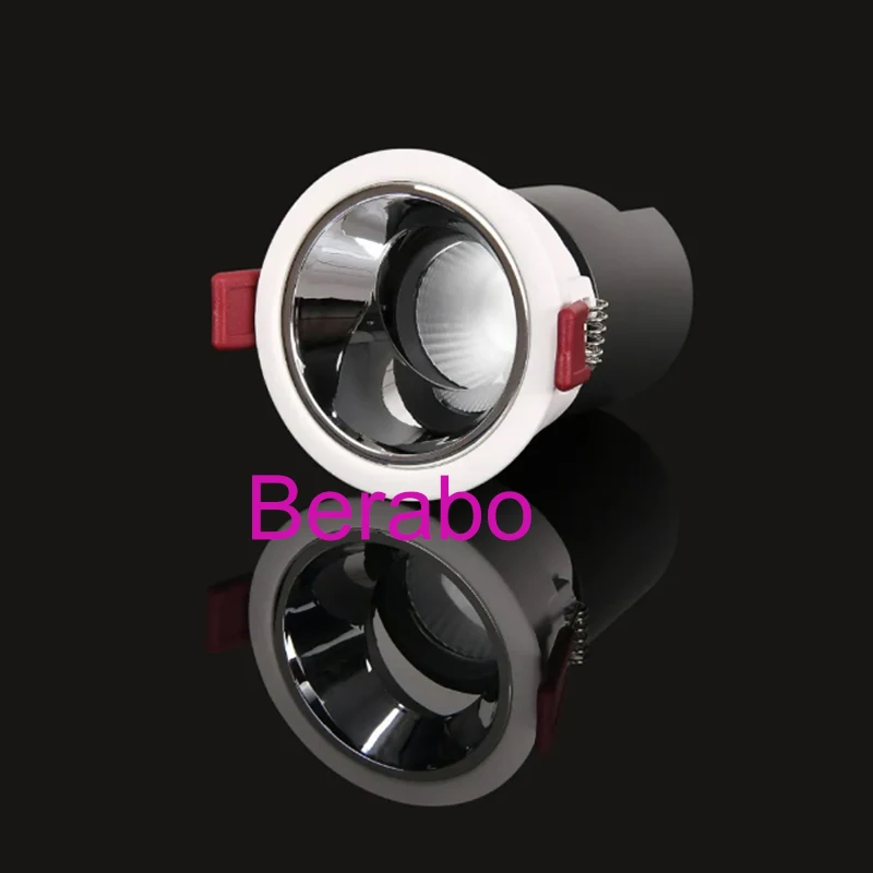 High-End Dimmbare LED COB Strahler Deckenleuchte AC110V220V 9W 12W 20W 30W 36W Aluminium Einbau-Downlights Runde Panel Licht – Detail 21