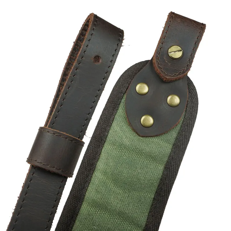 Leather Rifle Sling Shoulder Padding Tactical Strap And Shotgun Gun Buttstock Ammo Shell Holder For 5pcs 12 Gauge