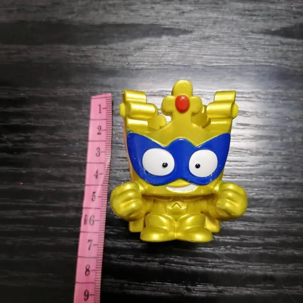 1pcs Big Superthings Series Burger Kings Super Zings Action Figure Super Rare Gold Silver Limited Collection for Kids Gift image 4