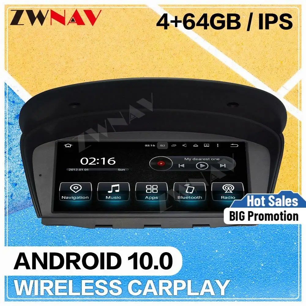 Android 10 Car multimedia Player for BMW 5seris E60 E61 M5 6 seris E63 E64 M6 3 Seris E90 E91 E92 E93 M3 Radio stereo head unit