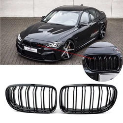 Gloss Black Car Front Kidney Grille Grill for BMW 3 series F30 F31 F35 316i 318i 320i 328i 330i 335i 340i 330e 316d  2011-2019
