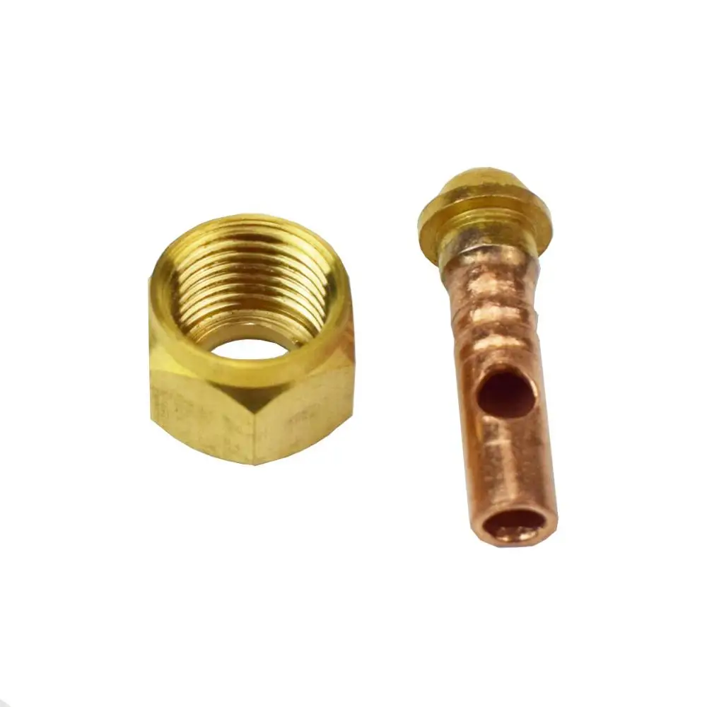 TIG WP-9 WP-17 WP-18 Welding Torch Power Cable Ending Connector 8mm Hose Nut