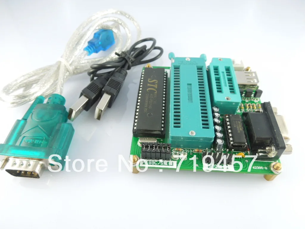 

FREE SHIPPING Usb mouth 51 microcontroller programmer ep51 burner at89 stc series of dual-use