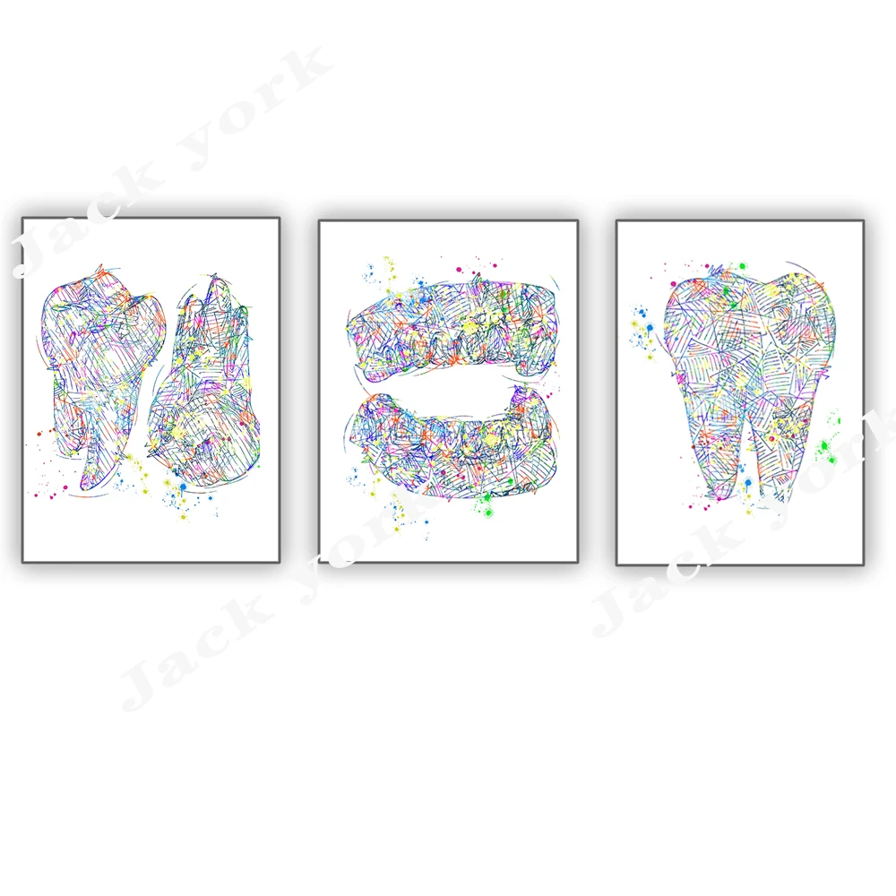 Dental teeth poster, dental sketch teeth, dental art, teeth wall art, Teeth set rough sketch print. dentist prints