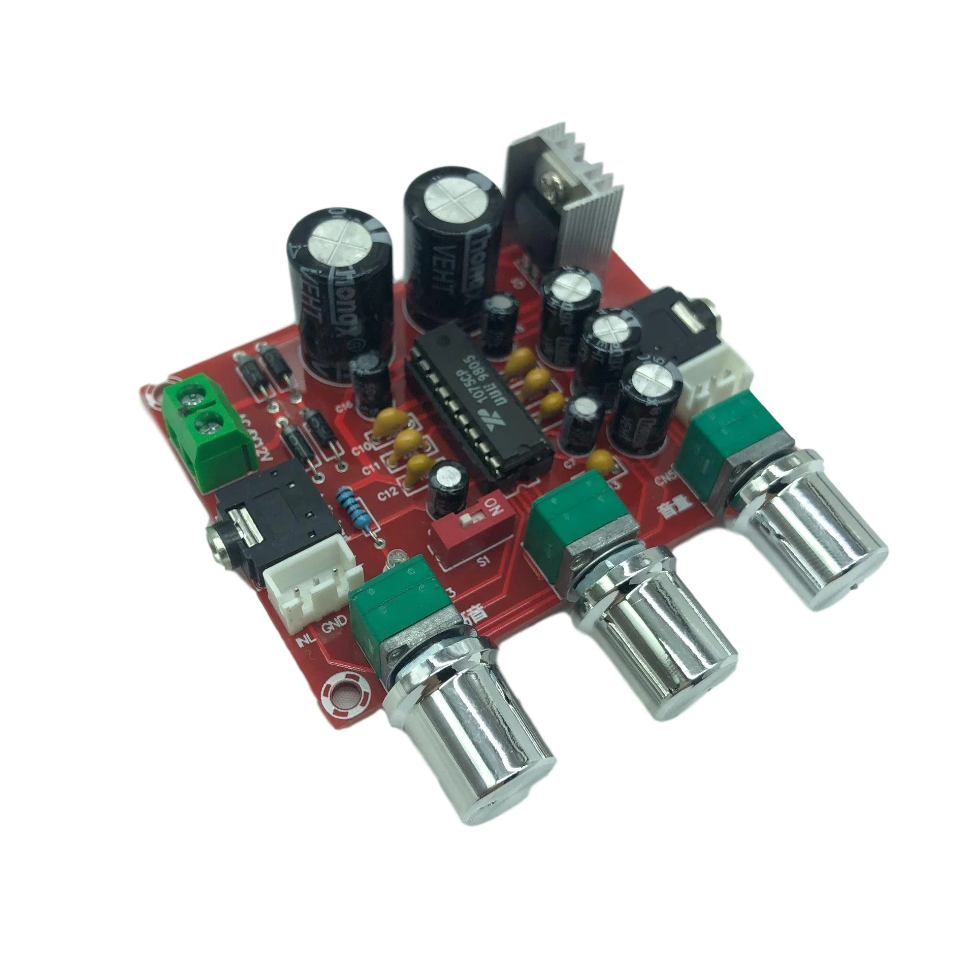 Placa de tono preamplificador BBE XR1075, ecualizador de ajuste de graves agudos de Audio, preamplificador de Control de tono, preamplificador