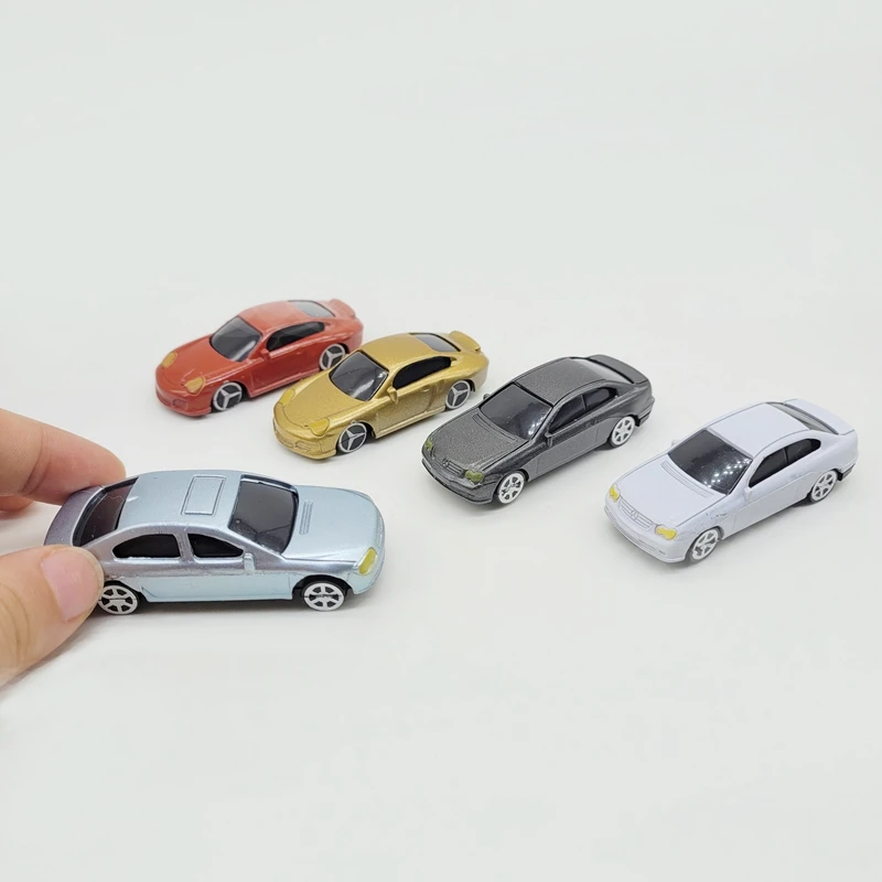 

5Pcs model cars Plastic Vehicles without Led Light/Railway/Railroad/Train Layout Scenery Dioramas Diy Hobby Accessories