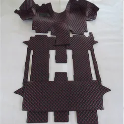 Good quality Rugs! Custom full set car floor mats + trunk mat for Volkswagen Multivan T6 2022-2015 6 7 seats waterproof carpets