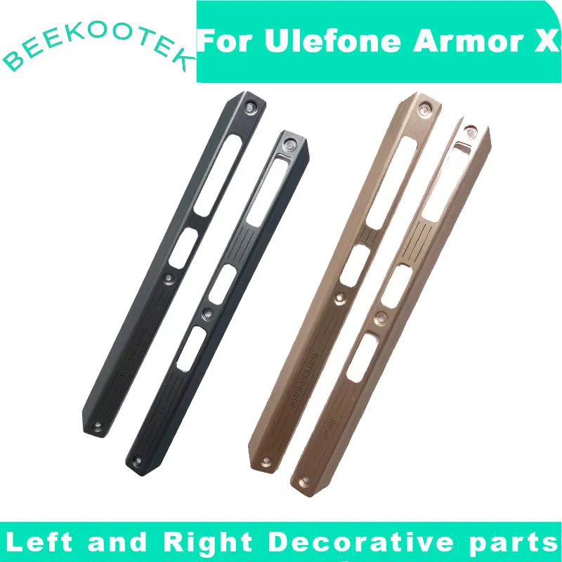 New Ulefone Armor X Replace Housings Frame Side Bumper Metal Case For Ulefone Armor X Smart Cellphone