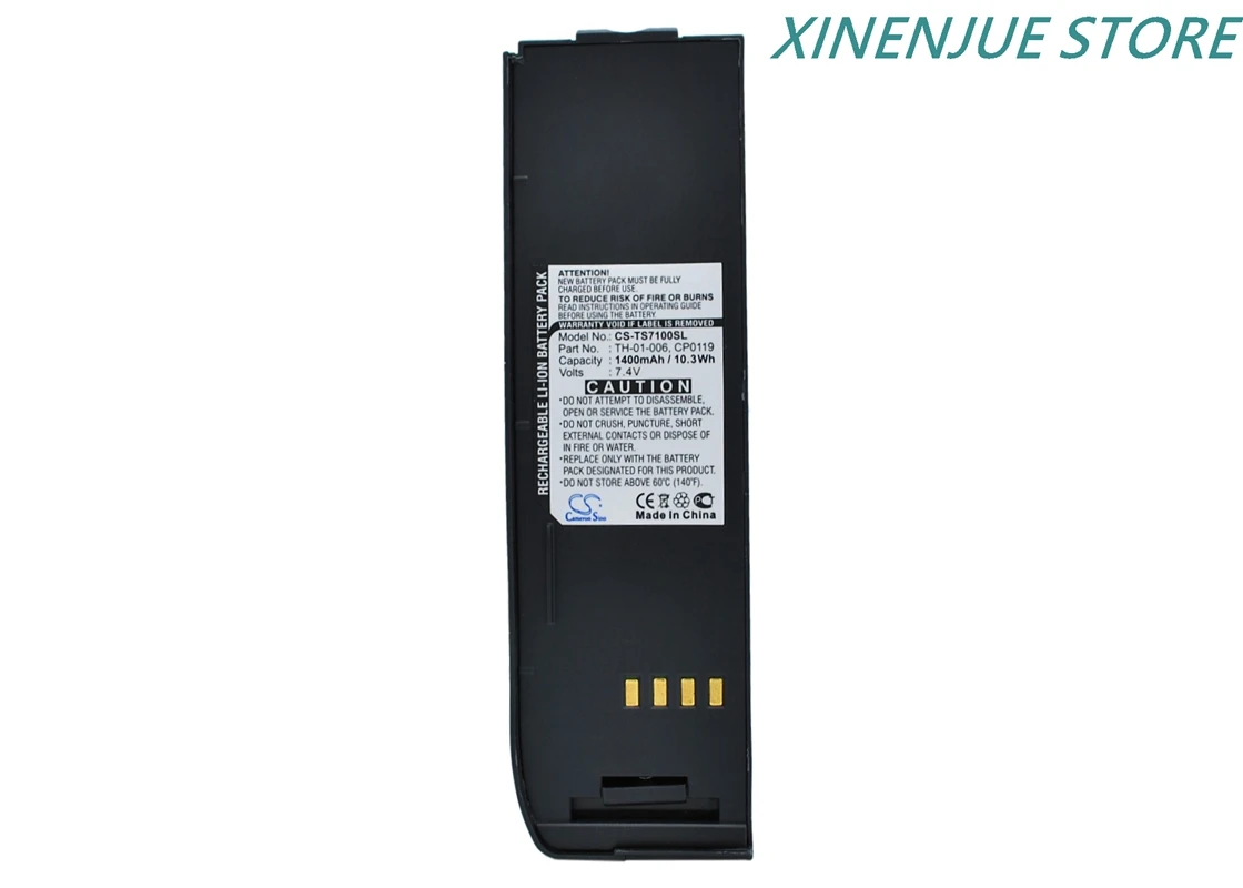 بطارية الهاتف الصناعي 7.4 فولت/1400 مللي أمبير CP0119 ، TH-01-006 لثريا هيوز 7100 ، 7101 ، ل Ascom 21 #3