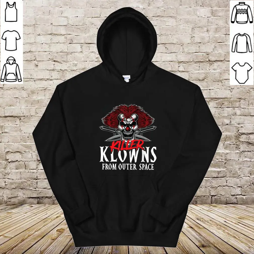 

Killer Klowns From Outer Space Scary Clown Halloween Unisex Hoodie