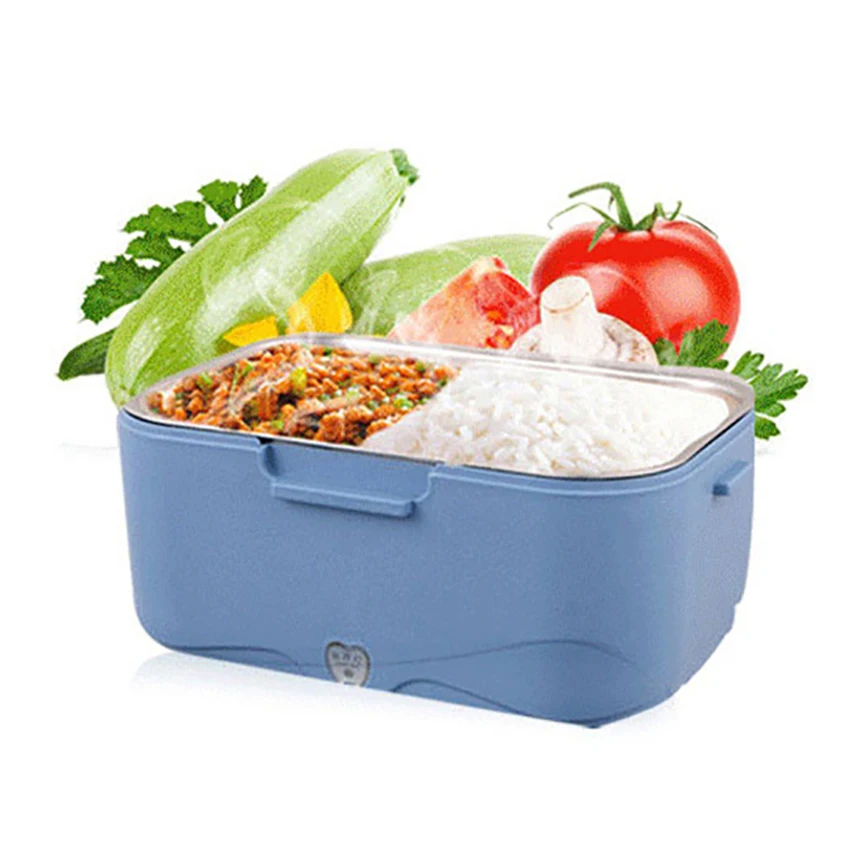 

C5 1.5L Portable Electric Food Box Heating Lunch Box Rice Cooker Food Heater Container 35W 12V/24V For Car/Truck Food Warmer