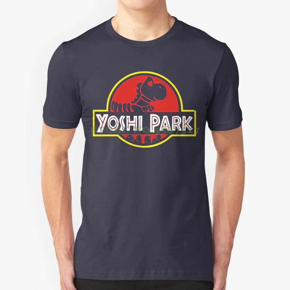 Short Sleeve Cotton T Shirts Man Clothing Yoshi Park , Custom Tshirt